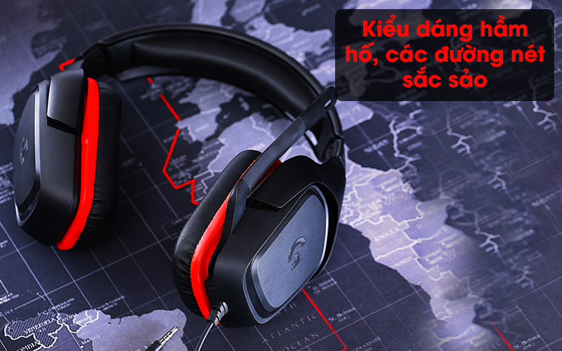 Thiết kế hiện đại, m&agrave;u đỏ đen nổi bật